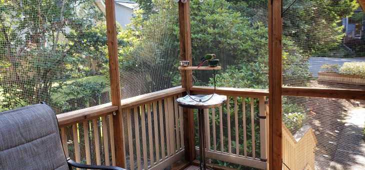 Porch Aviary