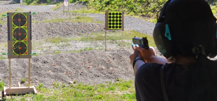 Building Range Target Stands